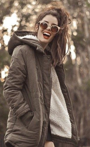 “女汉子”必备军式外套 玩转时尚帅气